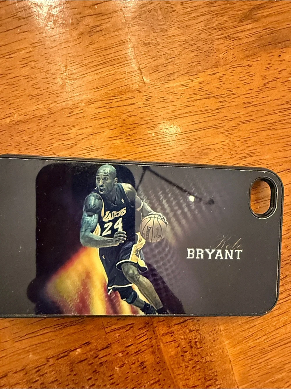 Black Basketball Graphic Phone Case - Unbranded